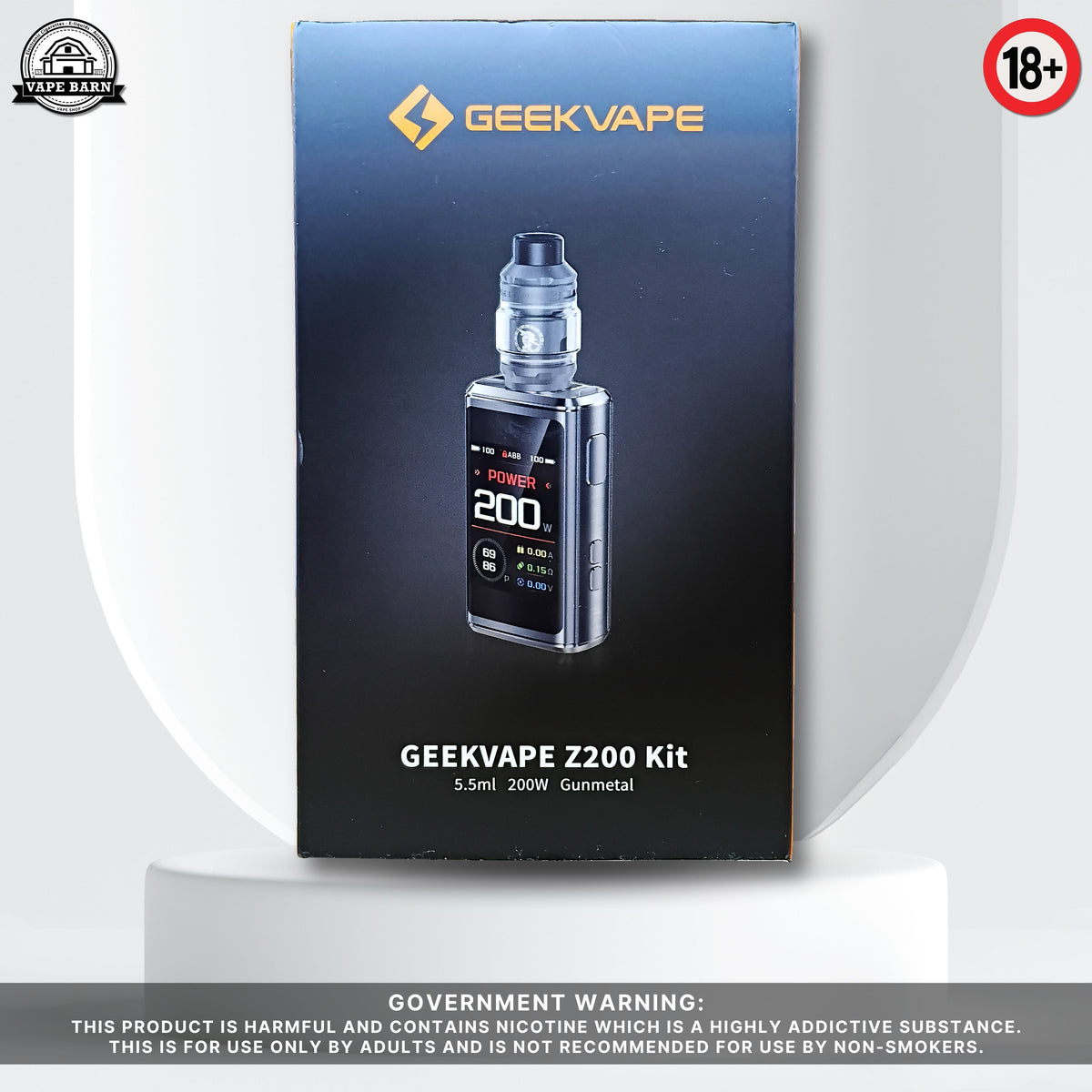 Geekvape Z200 Kit - Gunmetal
