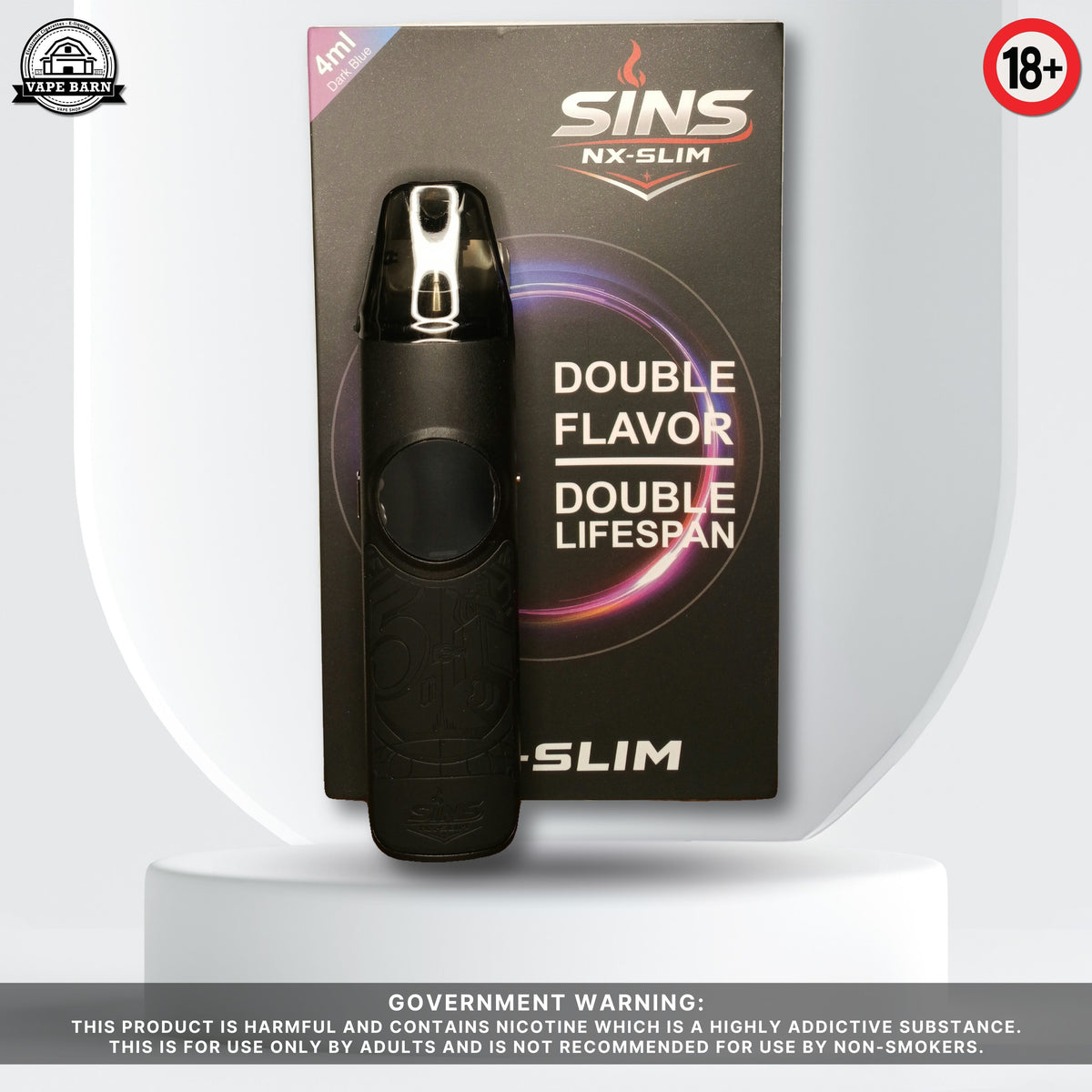 SINS NX-SLIM - Black / Black