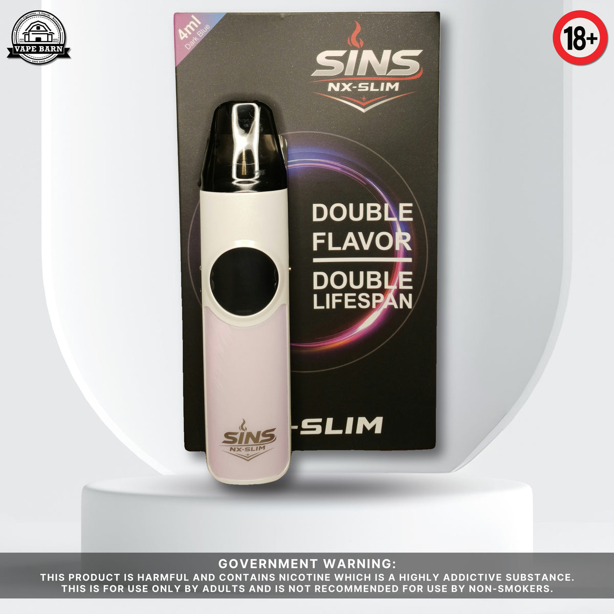 SINS NX-SLIM - White / Pink