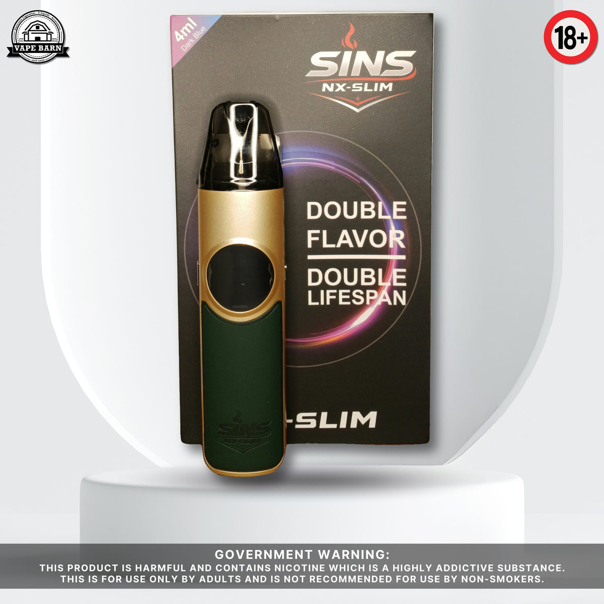 SINS NX-SLIM - Gold / Green