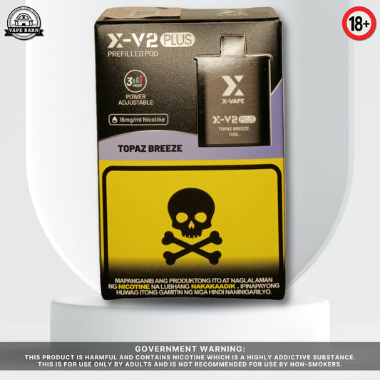 X-V2 Plus (Prefilled Pod) 1.6% - Topaz Breeze
