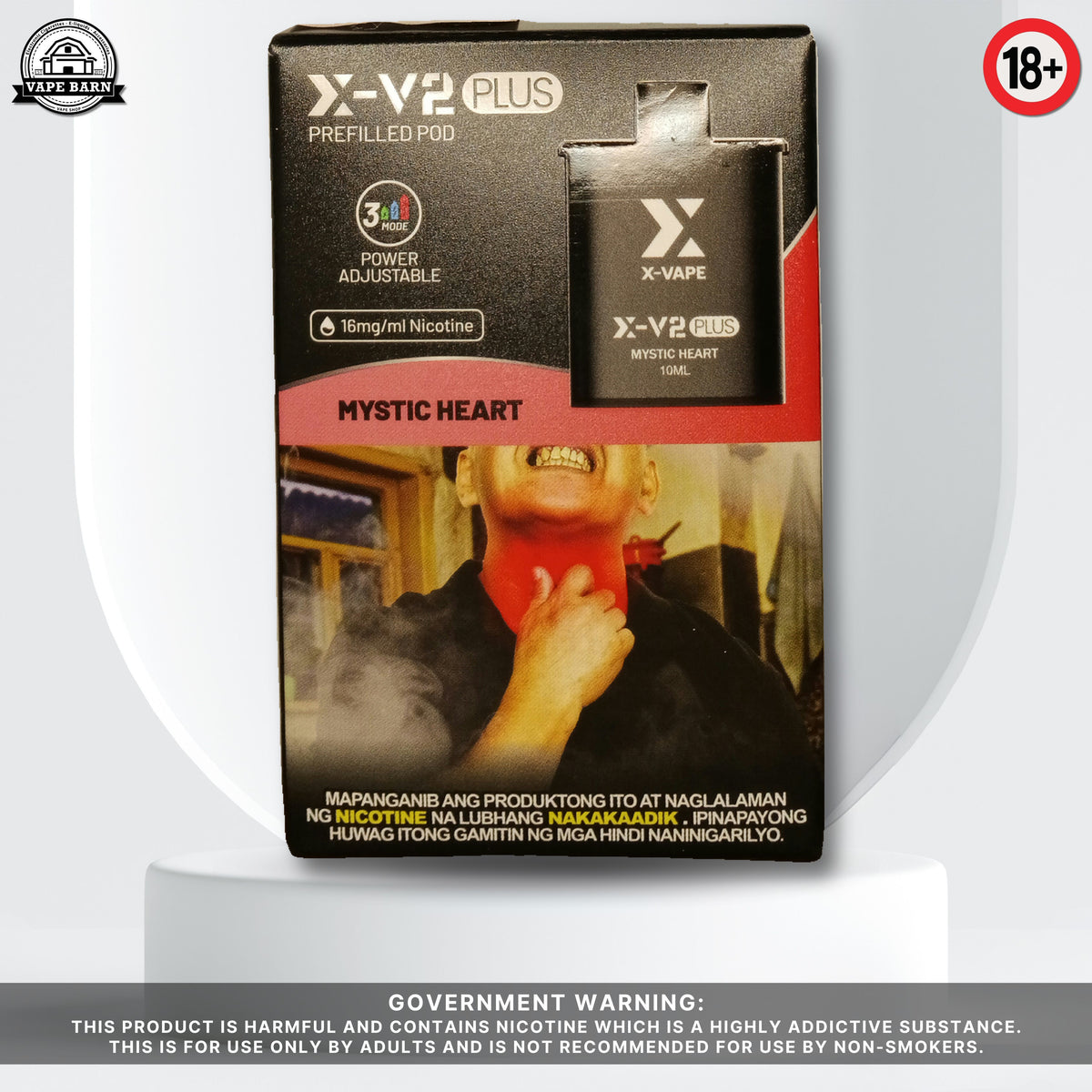 X-V2 Plus (Prefilled Pod) 1.6% - Mystic Heart