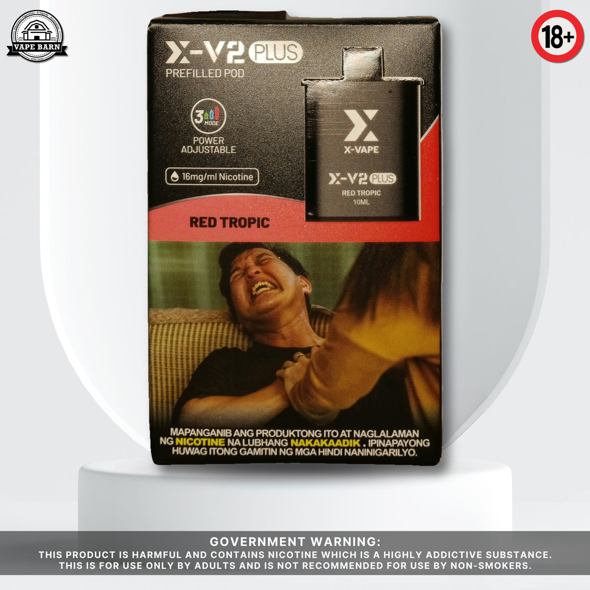 X-V2 Plus (Prefilled Pod) 1.6% - Red Tropic