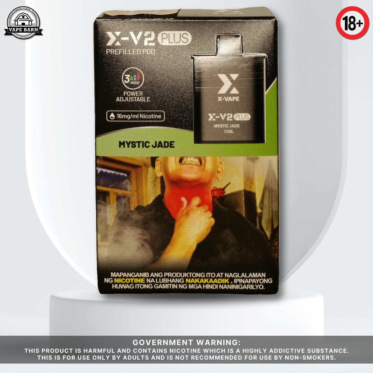X-V2 Plus (Prefilled Pod) 1.6% - Mystic Jade