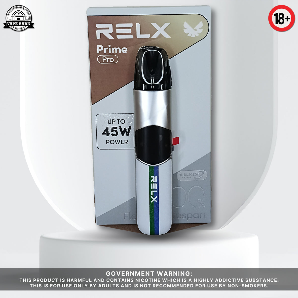 RELX Prime Pro Device - Polo Stripe (Front)
