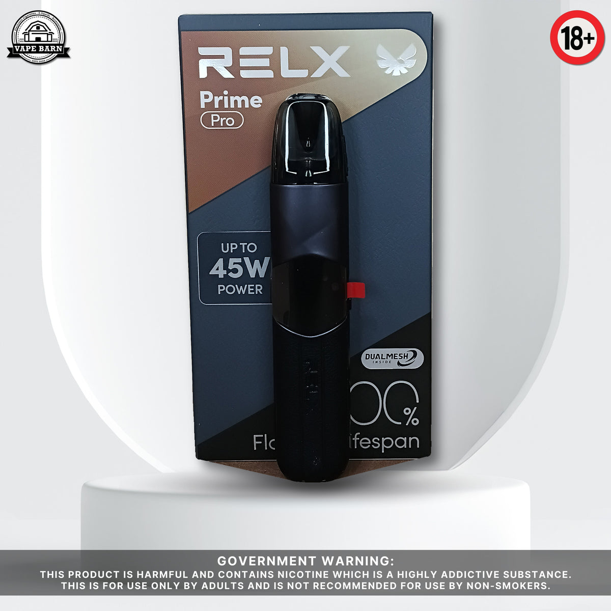 RELX Prime Pro Device - Dark Knight (Front)